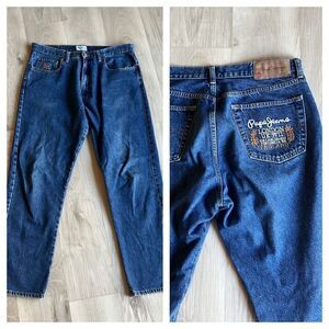 Pepe Jeans London Relaxed Vintage Jeans Pants Size 38